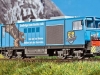 Neu von Liliput: H0e-Modell der D 16 in der Ausführung mit der Ganzreklame für die Luftseilbahn Ahornbahn in Mayrhofen; Foto: FZ